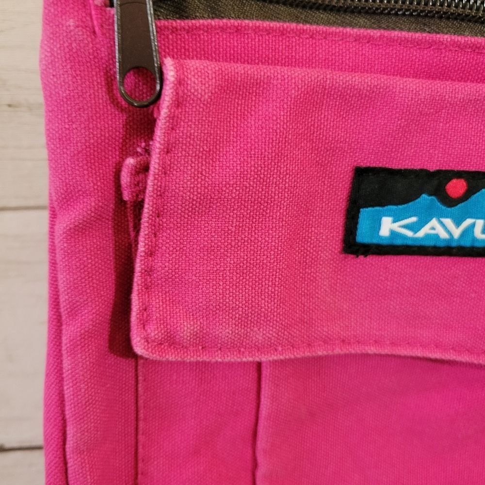 KAVU Keeper Crossbody Bag Pink Hands Free Purse - Picture 10 of 13